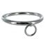 METAL HARD - BDSM NECKLACE WITH RING 18CM
